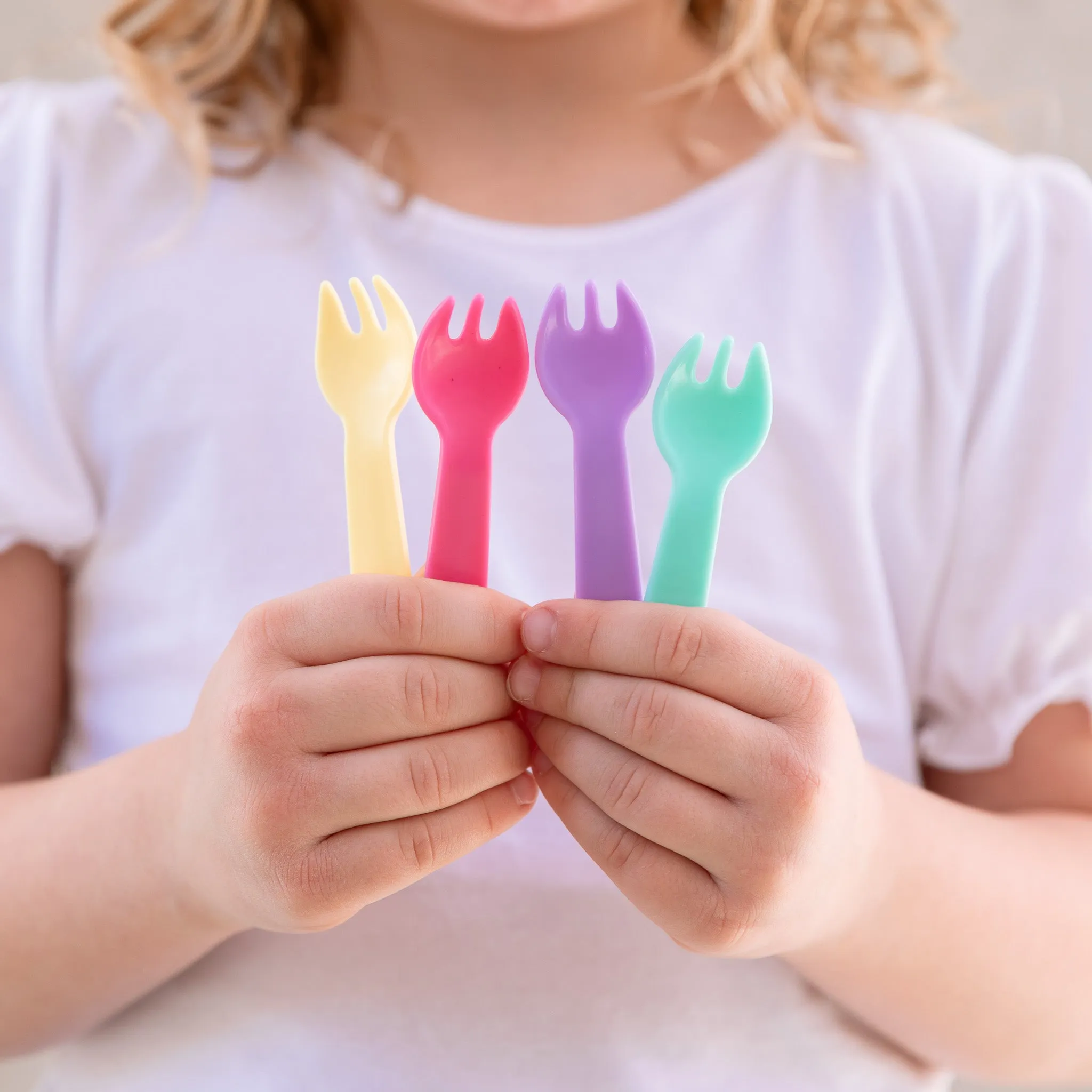 MontiiCo Spork Set - Summer Sunset