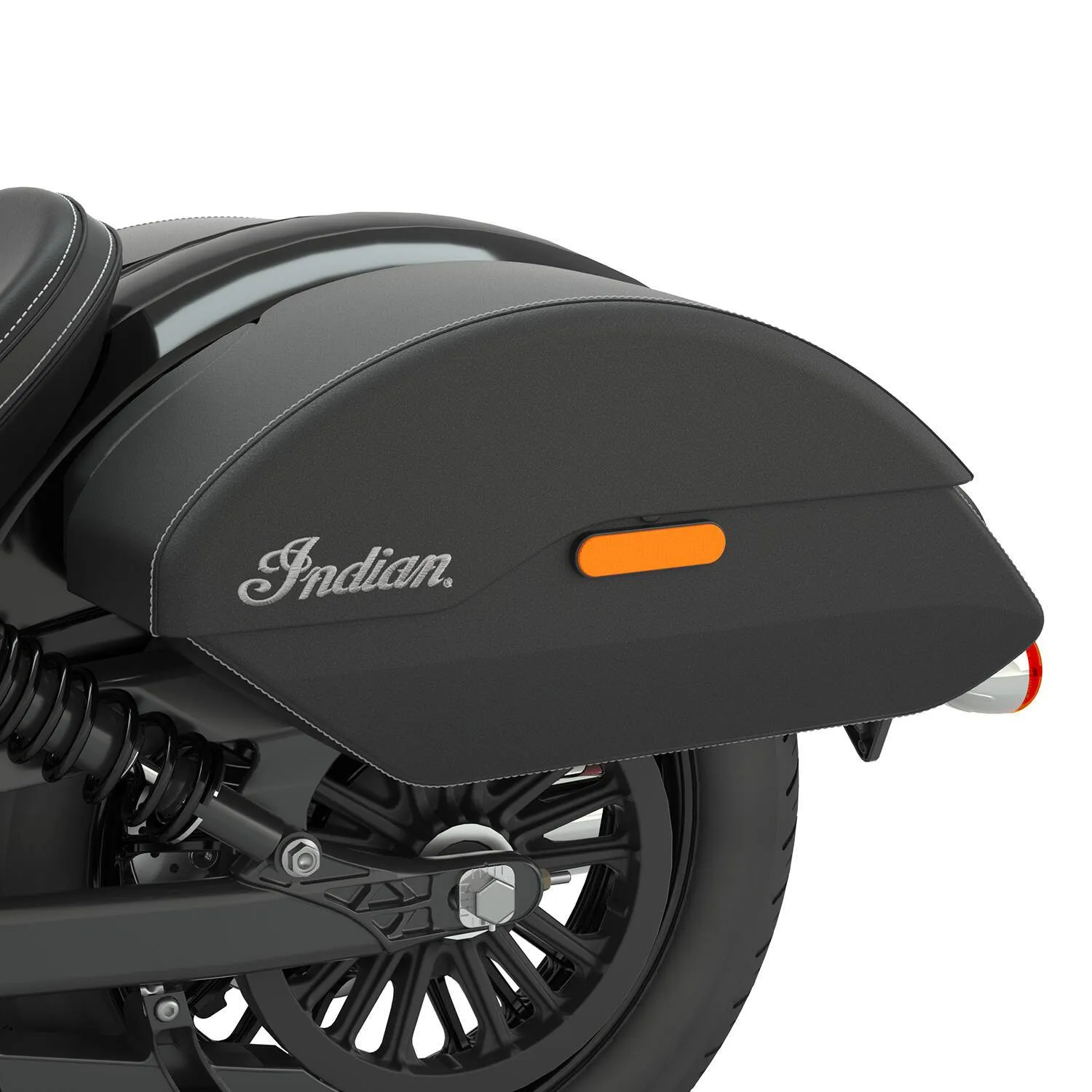 Quick Release Semi-Rigid Saddlebags -Black