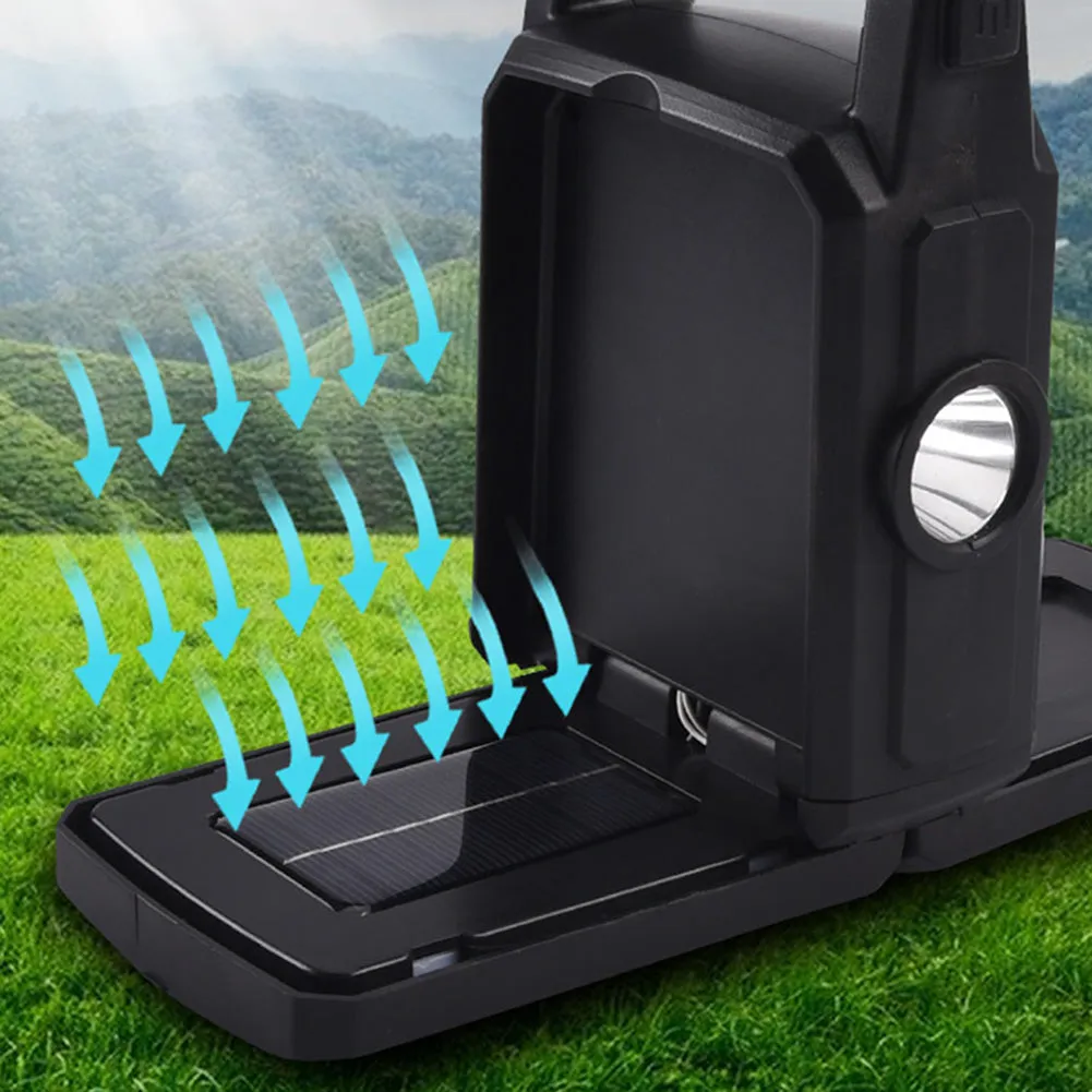 Rechargeable Solar Led Folding Camping Light Pi-115