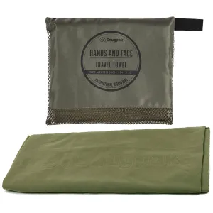 Snugpak Hands & Face Travel Towel Olive - 62cm x 80cm