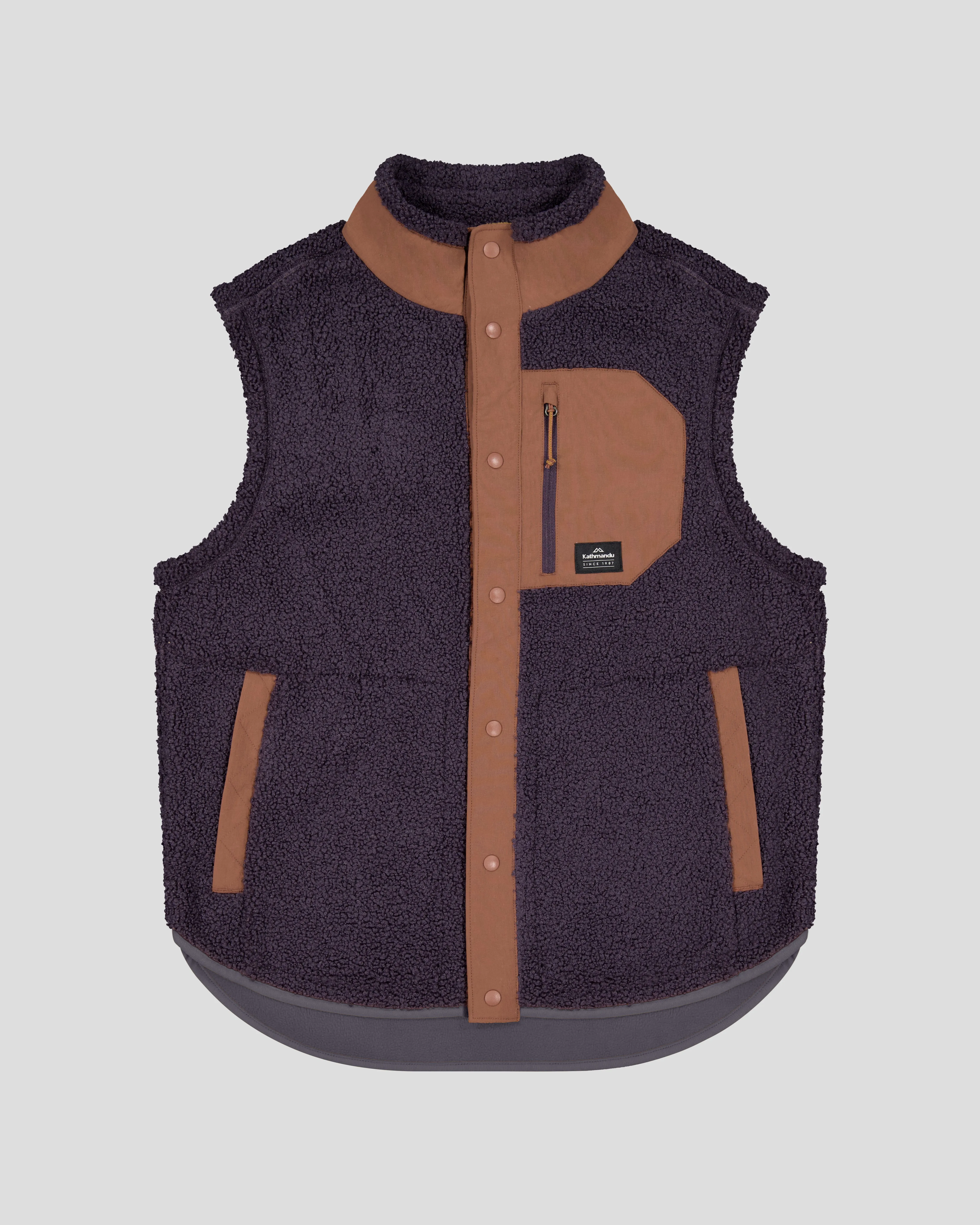 Women's Co-Z High Pile Vest - Orbit/Woodsy